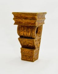 coluna madeira artesanal