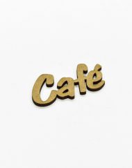 Aplicação Palavra Café em Madeira