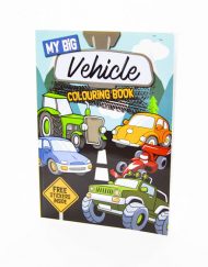 My Big Vehicle- Colouring Book