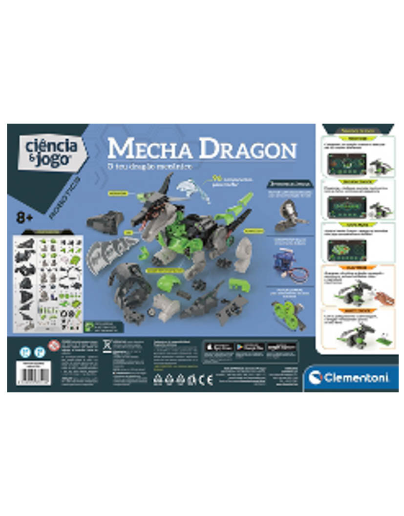 Mecha Dragon Robô Clementoni - Moinho do Cabaço