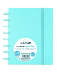 Caderno Inteligente A5, Cor Menta Pastel - Carchivo