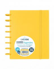 Caderno Inteligente A5, Cor Amarelo- Carchivo