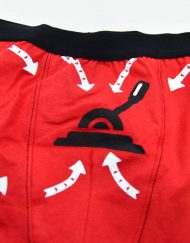 Boxer Vermelho Alavanca