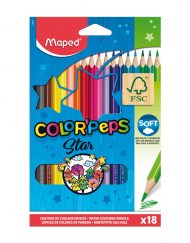 Lápis de Cor Maped Colorpeps C/ 18