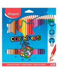 Lápis de Cor Maped ColorPeps C/ 24