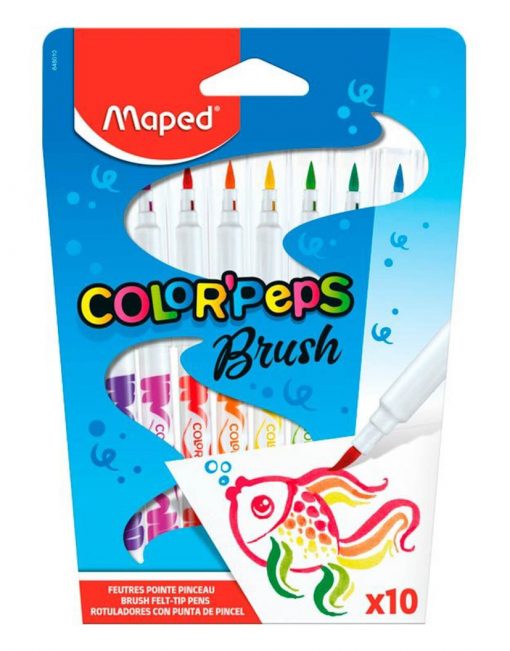 Marcadores Color´Peps Brush MAPED