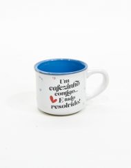 Canecas Mini Um Café Curto e Longo