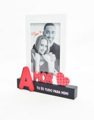 Moldura 3D Amor