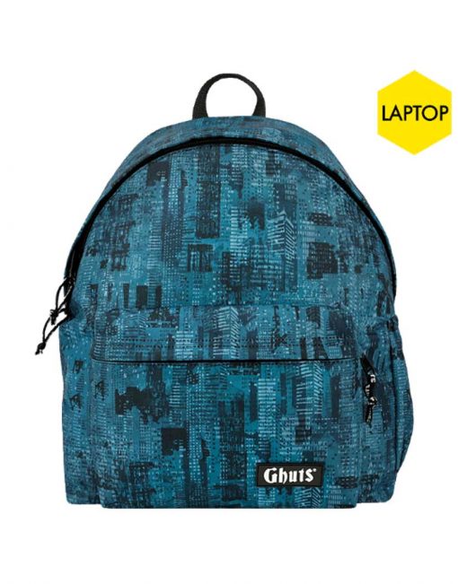 Mochila Clássica PC Ghuts, City Blue