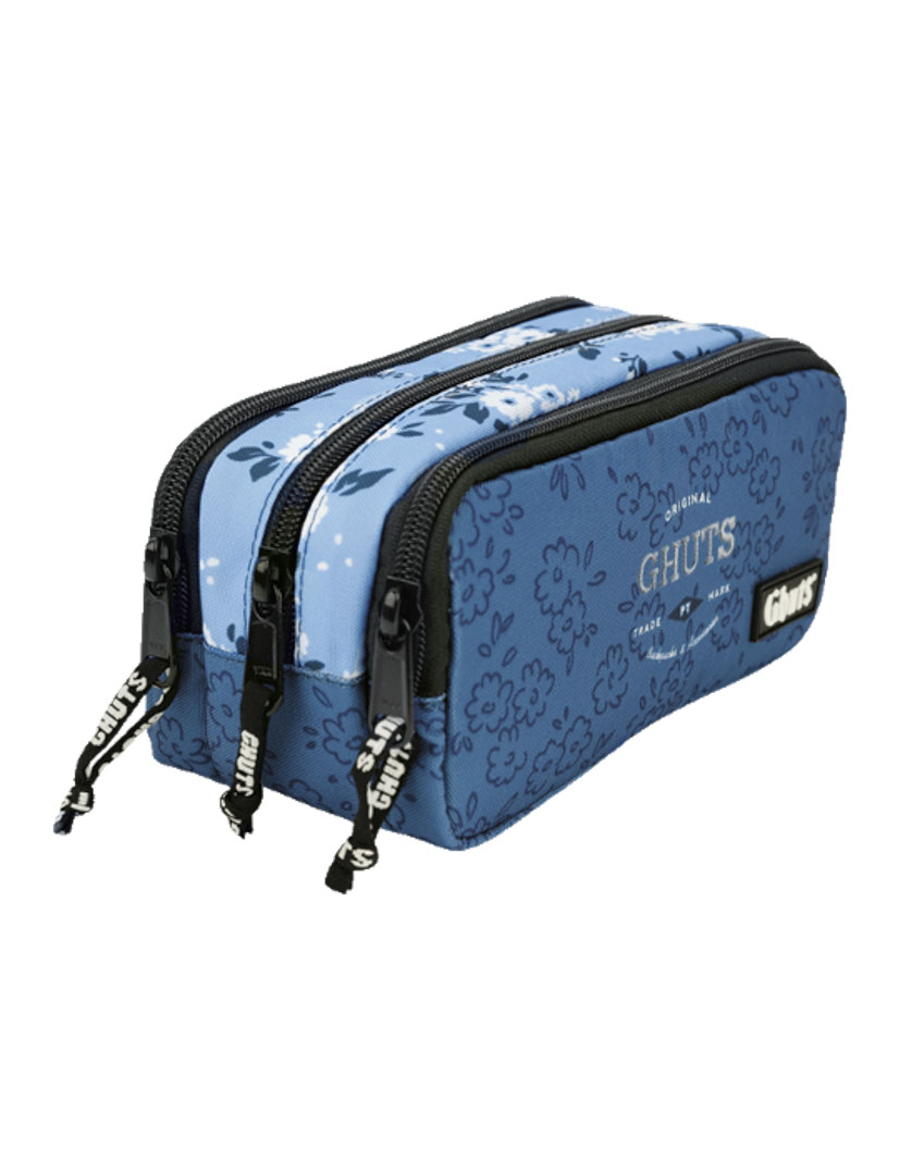 Estojo três compartimentos Ghuts, Blue Style