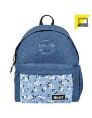 Mochila Clássica PC Ghuts, Blue Style