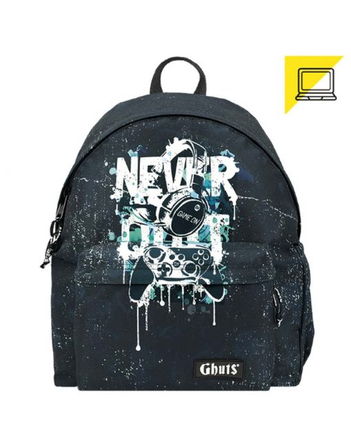 Mochila Clássica PC Ghuts, Never Quit