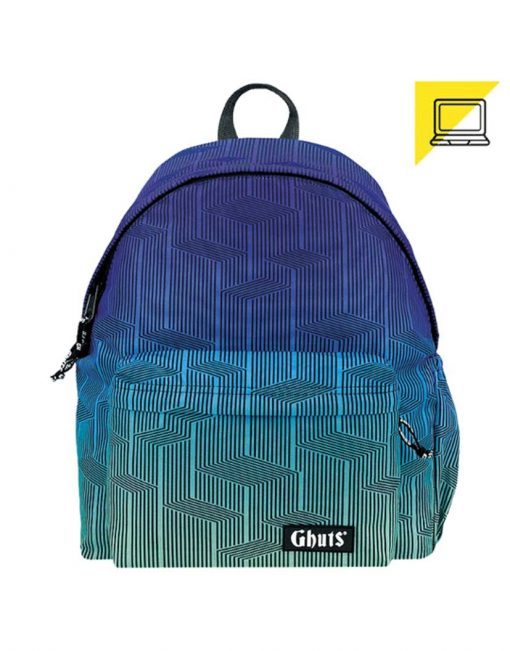 Mochila Clássica PC Ghuts, Metropolis Blue