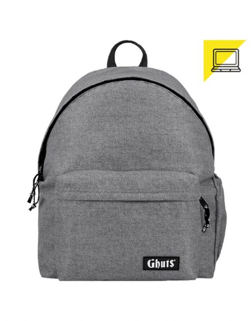 Mochila Clássica PC Ghuts, Silver Grey