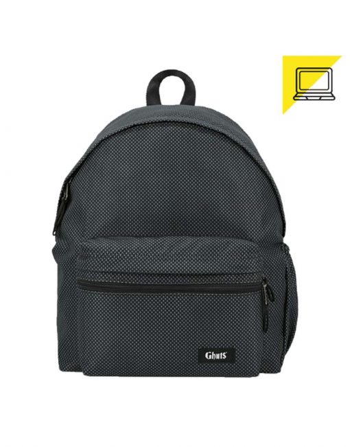 Mochila PC Clássica Ghuts, Dots Black