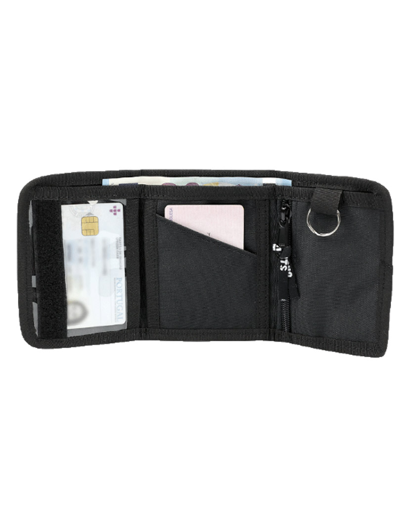 Carteira de Velcro Ghuts, Black
