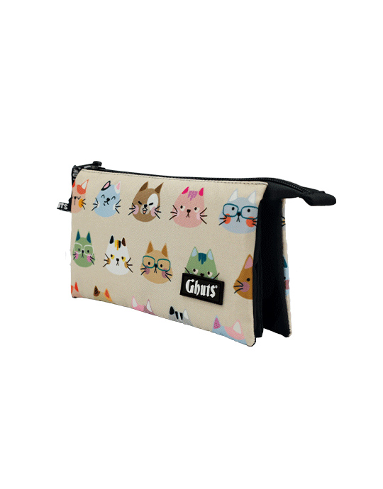 Estojo Triplo Ghuts, Meow Mix