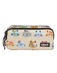 Estojo de três compartimentos Ghuts, Meow Mix