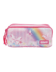 Estojo de três compartimentos Ghuts, Pink Rain