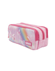 Estojo de três compartimentos Ghuts, Pink Rain