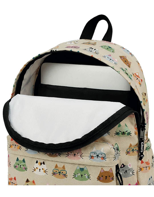 Mochila Clássica PC Ghuts, Meow Mix