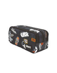Estojo de três compartimentos Ghuts, Sk8 Stickers